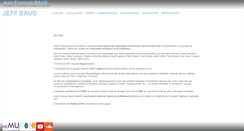 Desktop Screenshot of jeffbaud.com